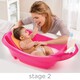 Splish N' Splash Newborn To Toddler Tub - Pink image number 3
